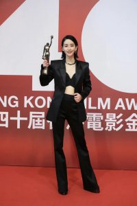 ​致青春“朱小北”扮演者刘雅瑟，荣获第40届香港电影金像奖影后