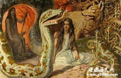 ​海拉：北欧神话中的冥界女王死亡女神