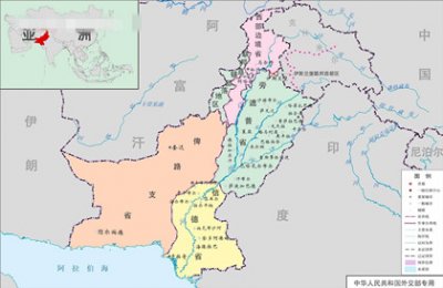 ​中国和巴基斯坦的边境线在哪里