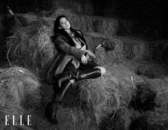 刘亦菲《ELLE》金九双封写真大片尽显野性，神仙姐姐再次挑战新风格