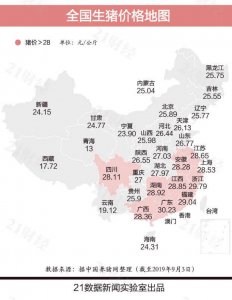 ​全国生猪价格地图意外走红，猪肉价格持续上涨，你还吃得起猪肉吗？