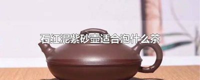 ​石红泥紫砂壶好不好 紫砂泥料适合泡什么茶