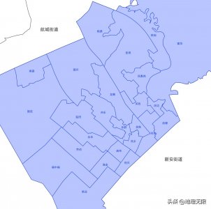 ​深圳市宝安区西乡街道社区分布地图