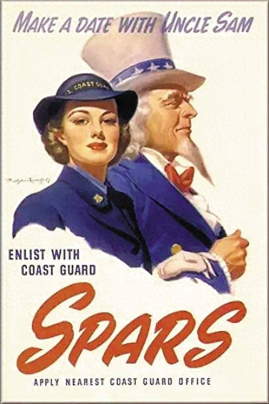 老照片：引人遐想的二战美女宣传画