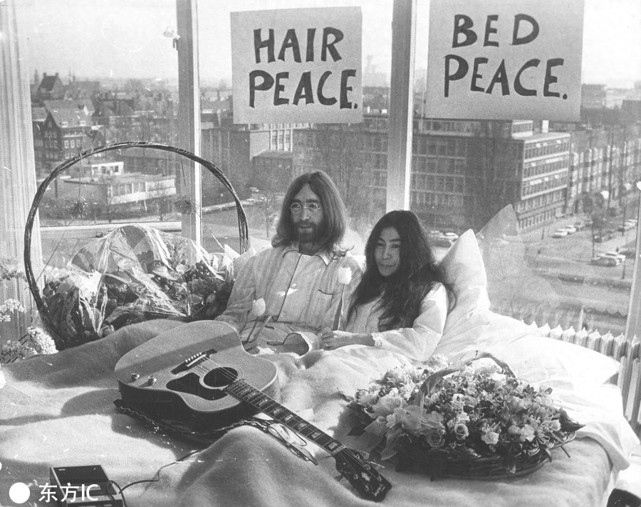 约翰·列侬与小野洋子的旷世奇恋：一场穿越灵魂的自由追逐