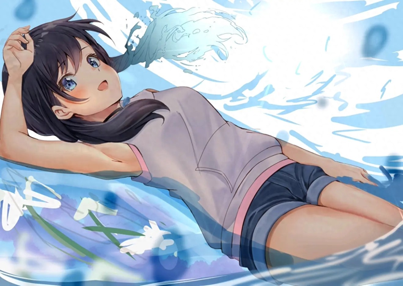 二次元壁纸丨《天气之子》每一帧都是美景，每一张都是世界