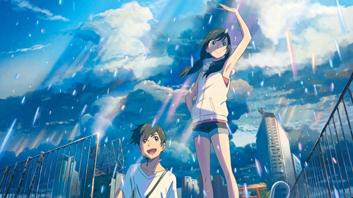 二次元壁纸丨《天气之子》每一帧都是美景，每一张都是世界