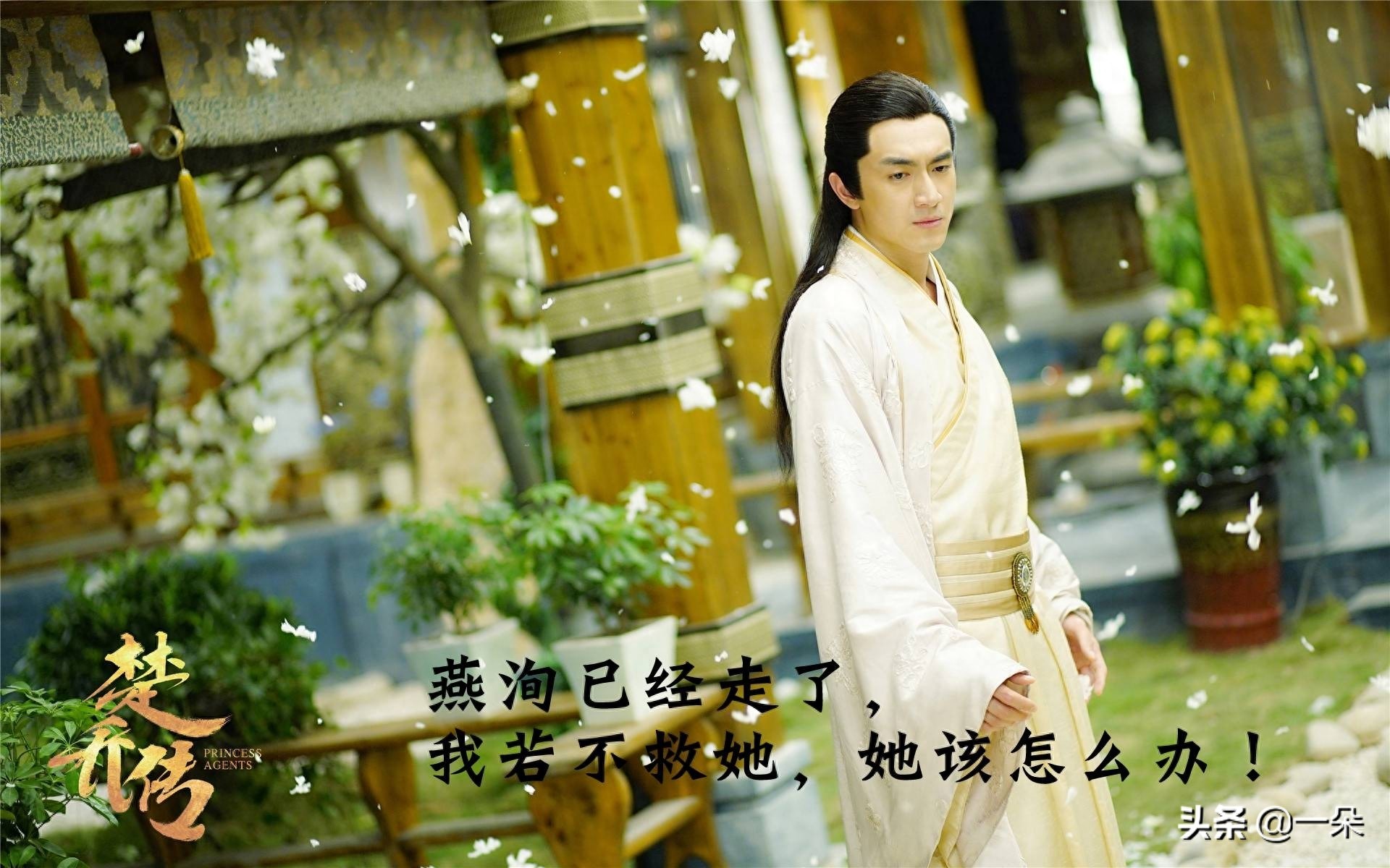 《楚乔传》图片文字（二）心不动则不痛吗？那我早已被荆棘刺穿了