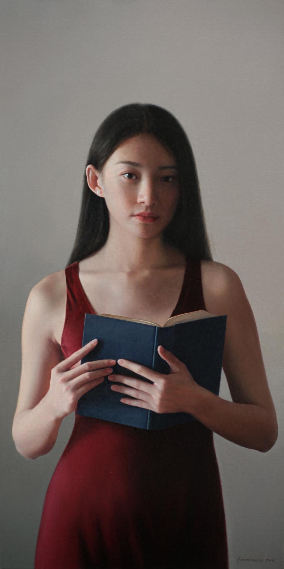 一组现代写实女性人物油画欣赏（图）