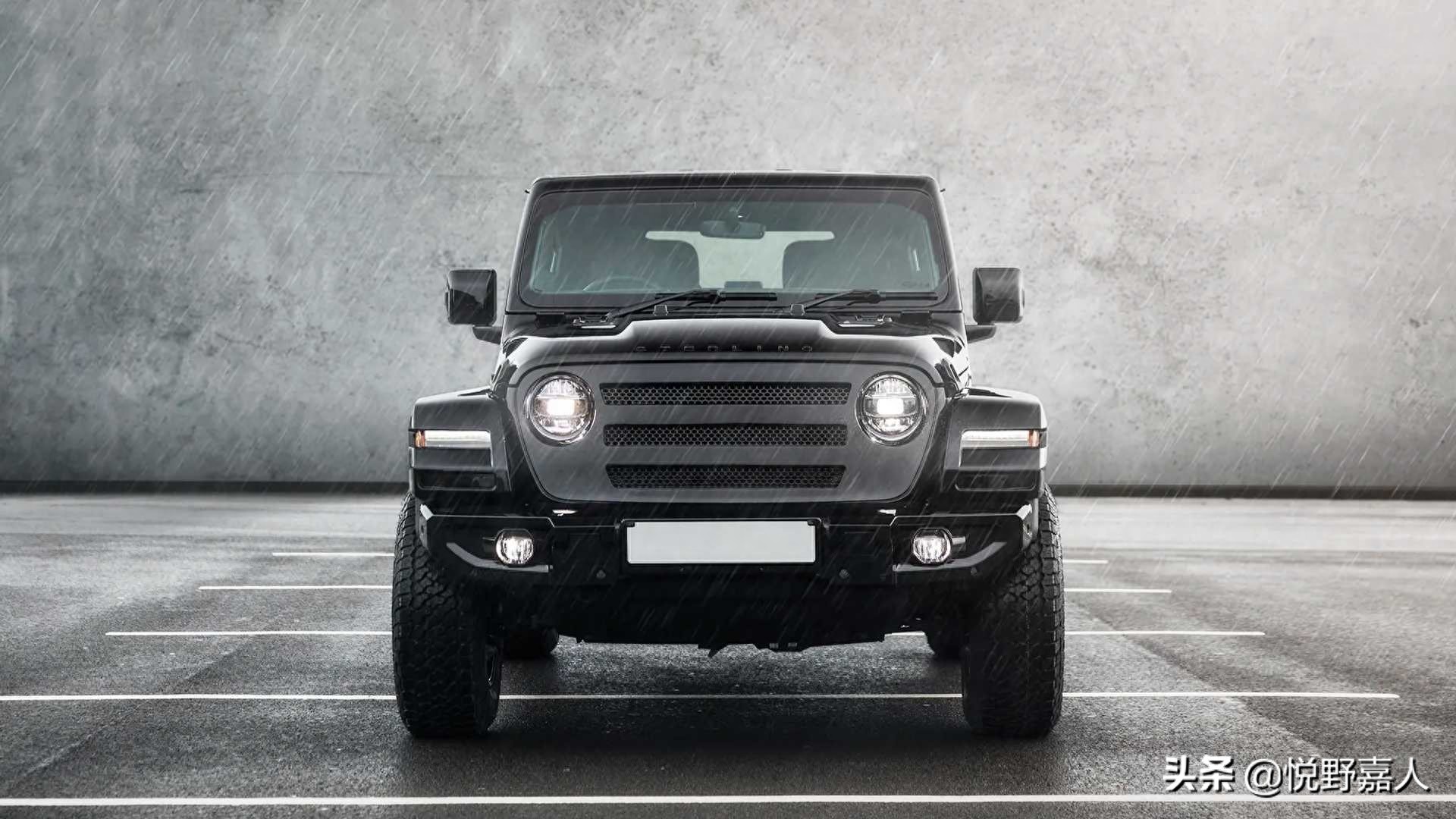 英国绅士风，低调奢华黑武士吉普牧马人改装