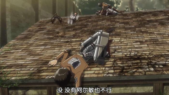 进击的巨人第三季18话：艾伦兵长争夺药剂，爱尔敏继承超大巨复活