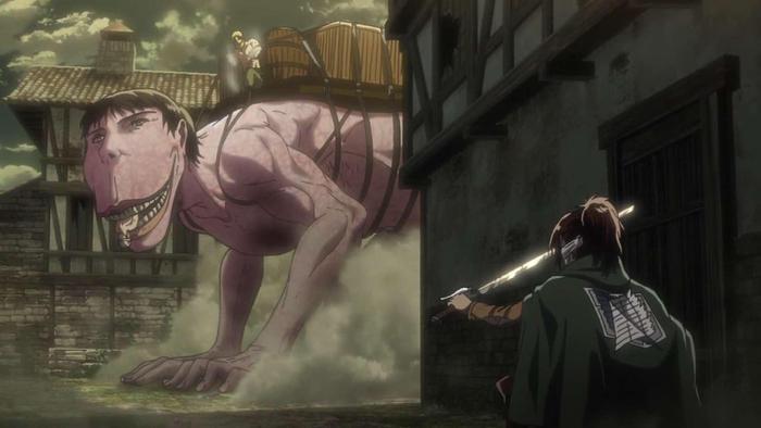 进击的巨人第三季18话：艾伦兵长争夺药剂，爱尔敏继承超大巨复活