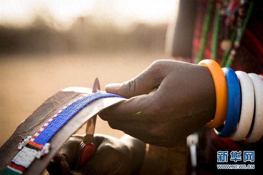 探访马赛族村落