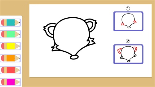 《跟着子樱学画画》动物系列，第五集，狐狸简笔画教程