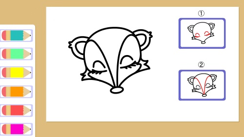 《跟着子樱学画画》动物系列，第五集，狐狸简笔画教程