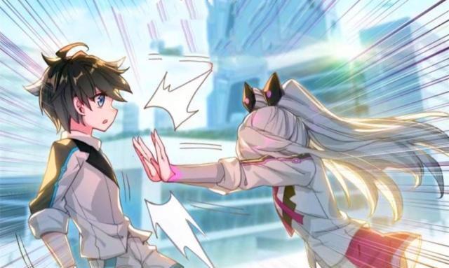 《终极斗罗》蓝轩宇和叶灵瞳五大“同框照”，那模样像极了爱情