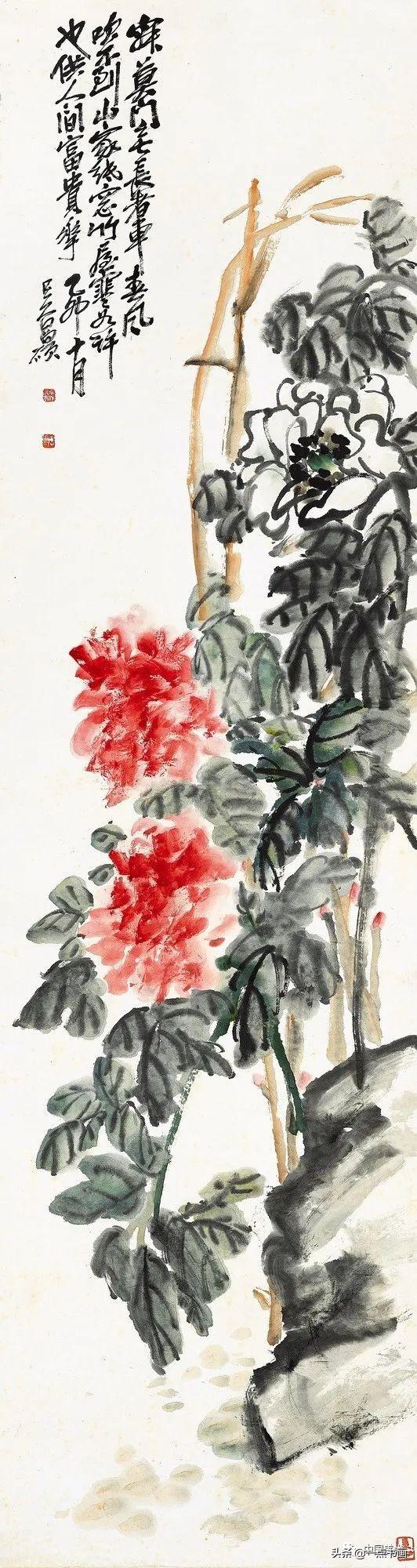 吴昌硕简介及代表作品（吴昌硕 精品80幅欣赏）