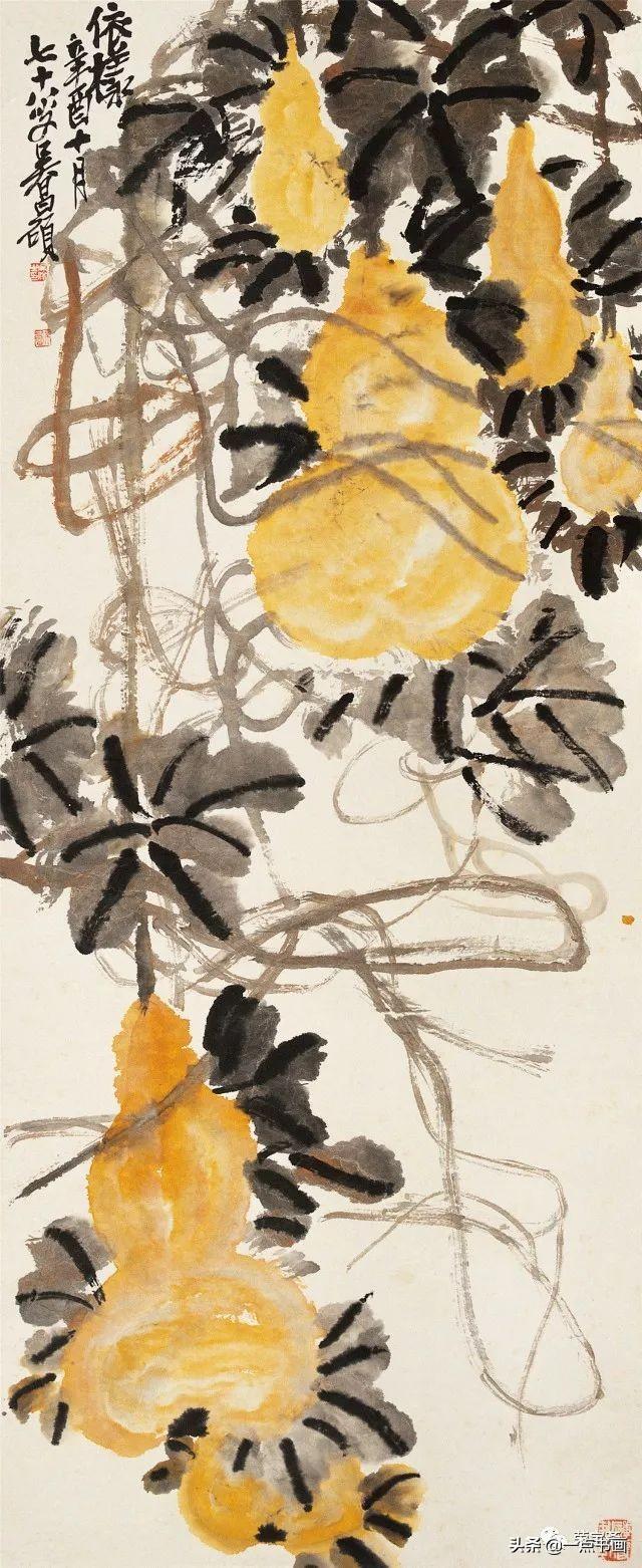 吴昌硕简介及代表作品（吴昌硕 精品80幅欣赏）