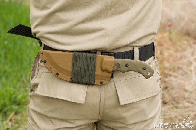 著名生存专家汤姆·布朗设计，大名鼎鼎的“追踪者”刀具赏鉴