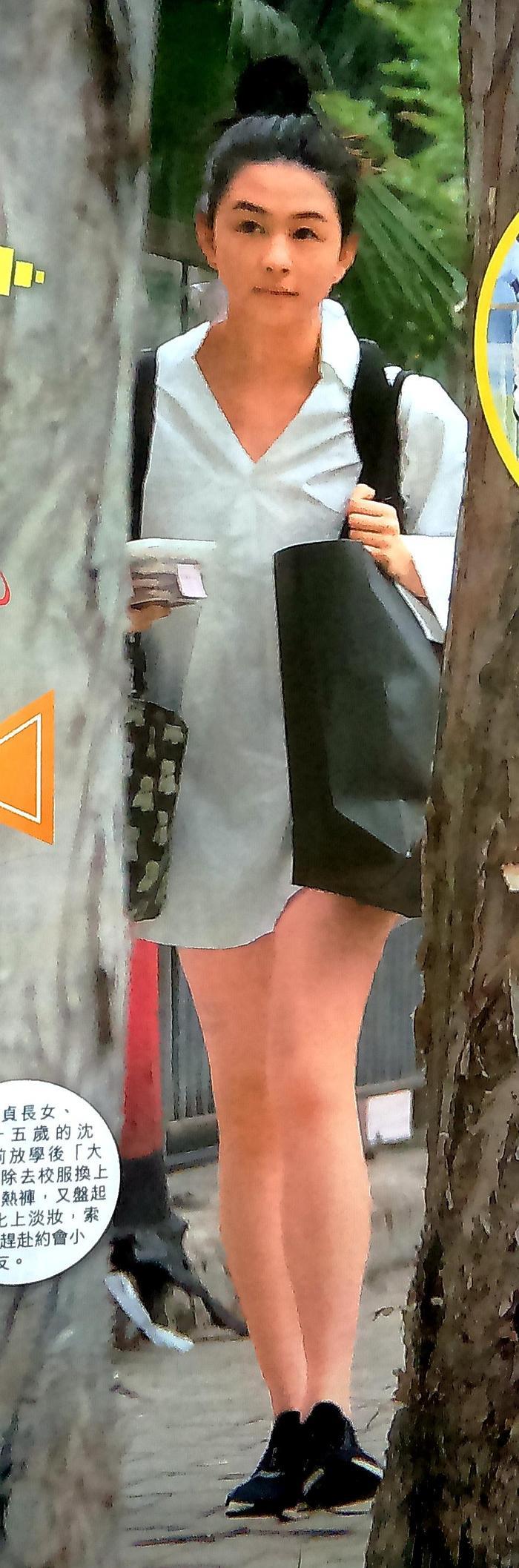 邱淑贞15岁女儿情窦初开，用70万豪车接小男友