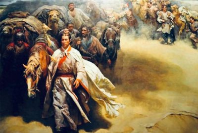 ​《丝绸之路上的绚丽色彩》