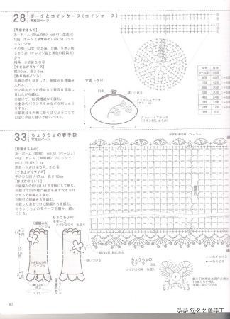 各种钩针包包图解,总有一款你喜欢,值得收藏