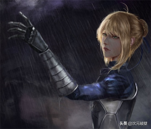 fate丨骑士王Saber,巾帼不让须眉的亚瑟王