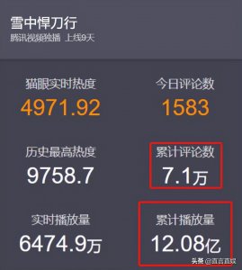 ​整理《雪中悍刀行》8条差评，放纵这种乱象不管，实在是糟蹋好剧