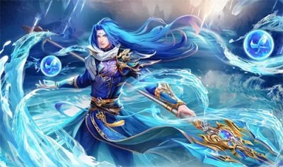 ​斗罗大陆：唐三神王造型公开，青衣黑发无比俊美，手持神剑太霸气