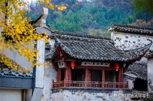 徽派建筑的经典代表——西递古村