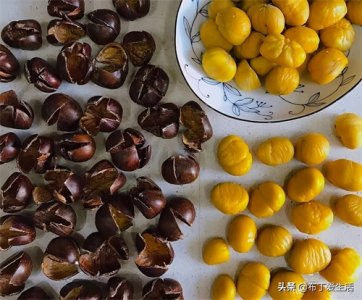 ​板栗去皮有妙招，简单2步轻松搞定，2秒剥1个，又快又好不伤手