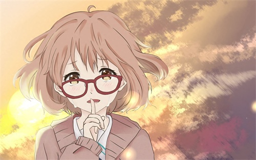 京都动漫《境界的彼方》，动漫壁纸，高清大图