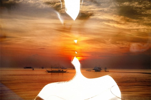 「超赞情侣照」太美了!一定要拍一组这样的“情侣照”