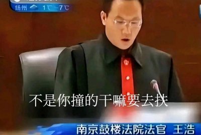 ​彭宇案让王浩法官身败名裂，可真正道歉的应该是彭宇！