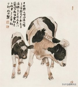 ​精选名家画牛228幅供大家收藏欣赏